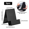 6Pcs Acrylic Book Stand for Kitchen Counter ODIS-SP0001-04A-2