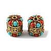 Handmade Polymer Clay Indonesia Beads PY-CBAAA14-07C-03-1