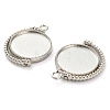 Zinc Alloy Pendant Cabochon Settings FIND-NH0001-13A-P-2