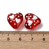 Glass Enamel Beads GLAA-Q125-01-5