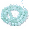 Natural Quartz Beads Strands G-T129-04-6mm-2