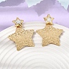 304 Stainless Steel Rhinestone Stud Earrings SA-CBAF6AD-24G-1