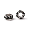 Alloy Rhinestone European Beads CPDL-H998-8-1