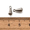 201 Stainless Steel Charms STAS-F311-01P-03-3