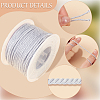 Polyester Milan Cord for DIY Jewelry Craft Making OCOR-CY0004-27-6