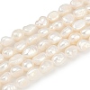 Natural Cultured Freshwater Pearl Beads Strands PEAR-P064-20A-04A-02-2