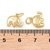 Brass Charms KK-G549-08G-3