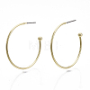 Iron Stud Earrings X-EJEW-N013-06-3