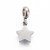 304 Stainless Steel Enamel Charms STAS-F259-059P-3