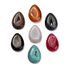 Teardrop Natural Druzy Geode Agate Ornament G-F833-V01-01-1