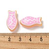Handmade Transparent Glass Beads GLAA-N0028-02H-4
