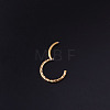 316L Surgical Stainless Steel Wheat Hoop Nose Rings WG7F55C-03-1