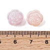 UV Plating Opaque Acrylic Beads OACR-G058-17B-3