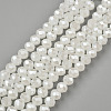 Electroplate Glass Beads Strands EGLA-A044-J8mm-A05-1