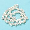 Natural Keshi Pearl Beads Strands PEAR-J007-63-3