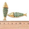304 Stainless Steel Enamel Pendants STAS-Z193-13G-05A-3