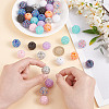 ARRICRAFT 40Pcs 10 Colors Resin Rhinestone Beads RESI-AR0001-42-3