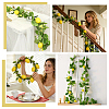 Plastic & Cloth Artificial Lemon Vine DIY-WH0504-970-5