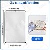 8Pcs PVC Page Magnifying Bookmarks AJEW-SP0002-33-2