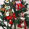 7Pcs 7 Style Christmas Non-woven Fabrics Candy Bags Decorations ABAG-SZ0001-16-3