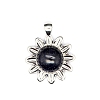 Synthetic Blue Goldstone Pendants PW-WG39578-08-1