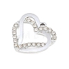Alloy Rhinestone Pendants RB-CBA332B-04B-P-2