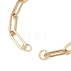 304 & 201 Stainless Steel Paperclip Chain Bracelet Making AJEW-JB01593-4