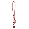 6Pcs Handmade Porcelain Pendant Decorations HJEW-JM04721-4