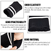 Stripe Pattern Cotton Tubular Knit Rib Cuff AJEW-WH0348-200B-6