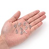 10Pcs 201 Stainless Steel Pendants STAS-R108-1-5