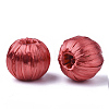 Handmade Raffia Woven Beads WOVE-Q077-20B-02-2
