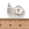 Brass Rhinestone Spacer Beads X-RB-A014-Z10mm-01S-NF-2