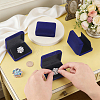 Flocking Jewelry Boxes for Badge CON-WH0112-067A-3