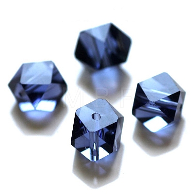 Imitation Austrian Crystal Beads SWAR-F084-8x8mm-20-1