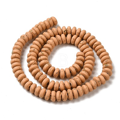 Handmade Polyester Clay Beads Strand CLAY-P001-04D-1