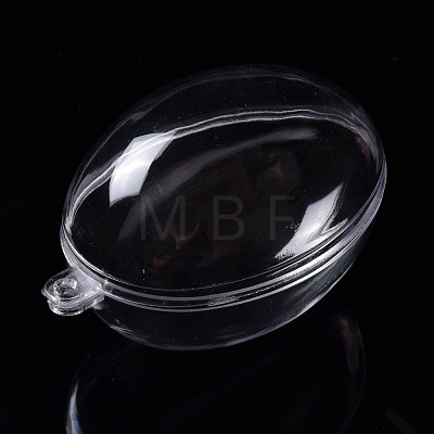 Openable Transparent Plastic Pendants CON-K007-07C-1