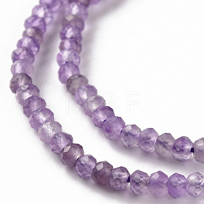 Natural Amethyst Beads Strands G-S362-102-1