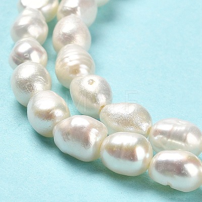 Natural Cultured Freshwater Pearl Beads Strands PEAR-E016-065-1