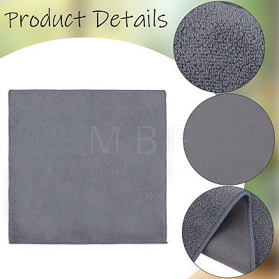 Suede Billiard Cue Cleaning Cloth AJEW-CY0002-106A-1