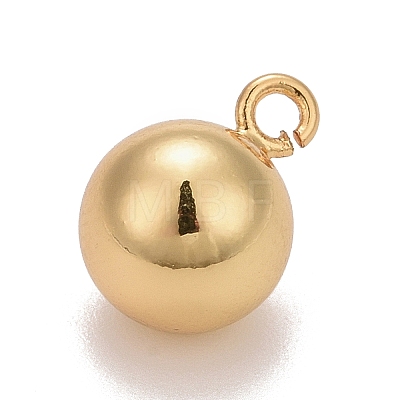 Brass Ball Charms X-KK-M229-74G-1
