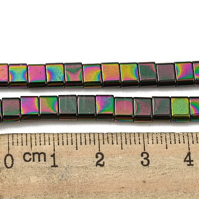 Electroplated Non-magnetic Synthetic Hematite Beads Strands G-C106-B02-05B-1