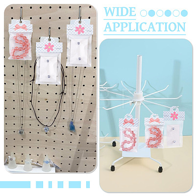 60Pcs 6 Styles Paper Foldable Header Cards CDIS-TA0001-52-1