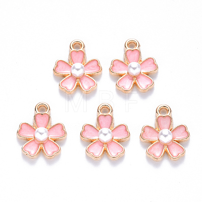 Alloy Enamel Charms ENAM-N054-028C-1