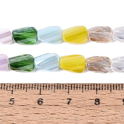 Electroplate Mixed Styles Glass Beads Strands EGLA-N022-10A-A03-1
