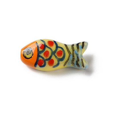 Handmade Porcelain Beads X-PORC-Z006-04B-01-1