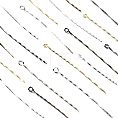60Pcs 6 Styles Brass Eye Pin FIND-YW0009-96-1
