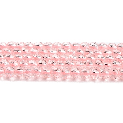 Transparent Glass Beads Strands GLAA-H021-03-07-1