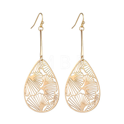 Brass Dangle Earrings FS-WGC6E98-05-1