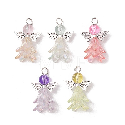 Glass Pendants PALLOY-JF03362-05-1