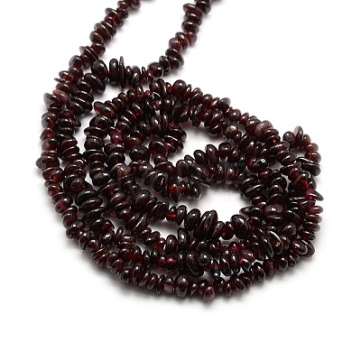 Natural Garnet Beads Strands G-P035-18-1